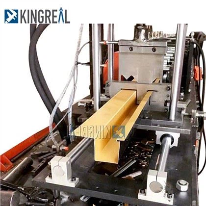 Corrugated Strip plafon woule fòme machin