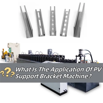 Ki sa ki aplikasyon an nan PV sipò machin bracket?