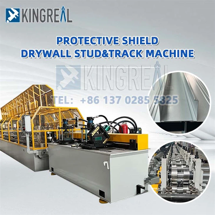 3-Aluminum Drywall stud&track making machine