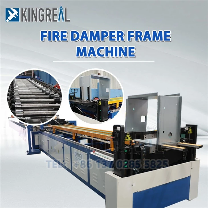 3-VCD volume control damper making machine
